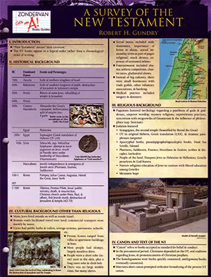 Zondervan Get an A! Study Guide - A Survey of the New Testament