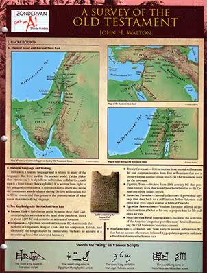Zondervan Get an A! Study Guide - A Survey of the Old Testament
